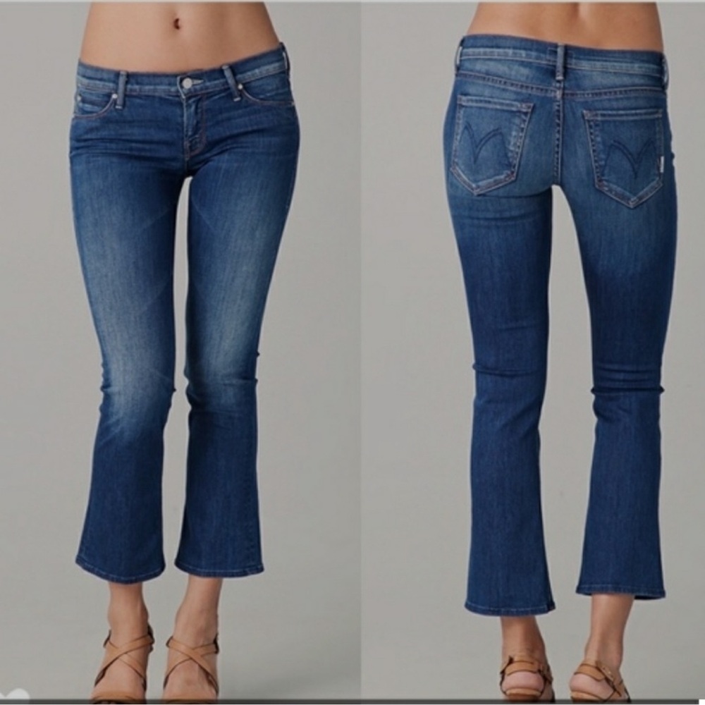 MOTHER the runaway crop jeans 27